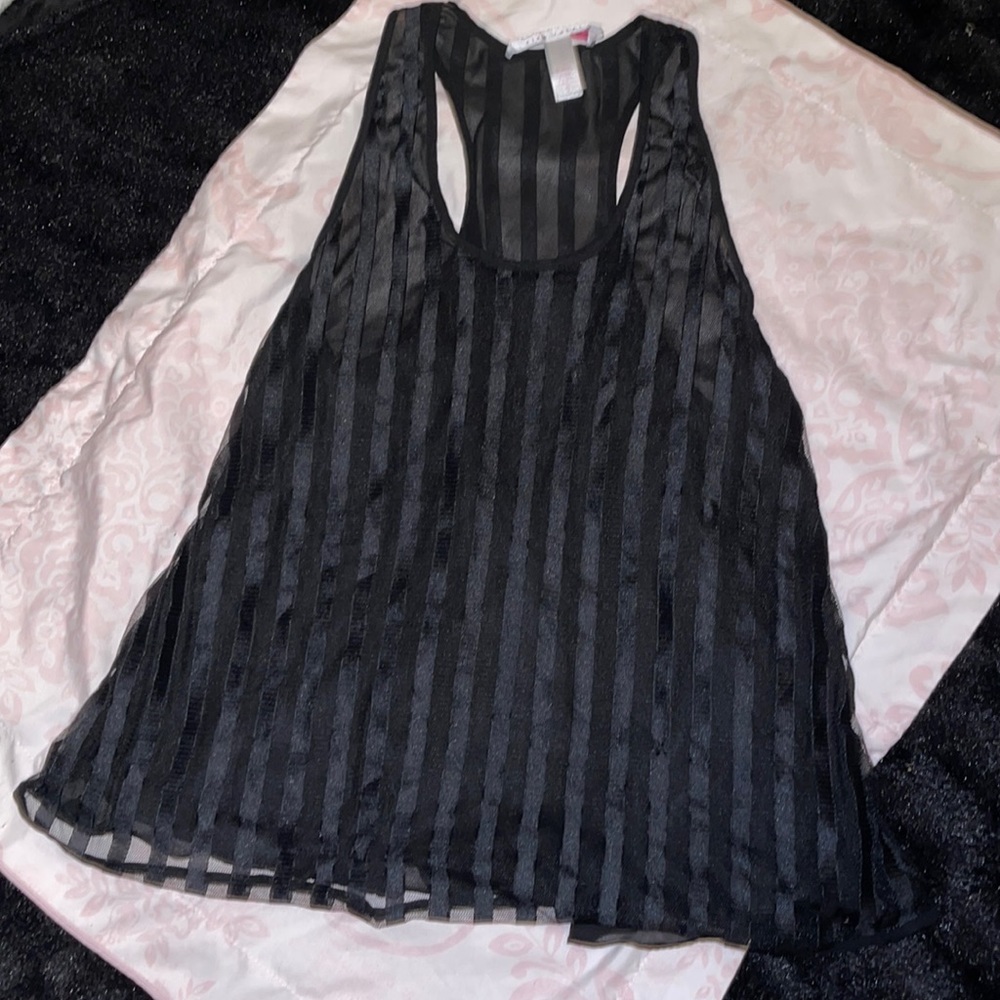 Óscar de la Renta Pink label black camisole